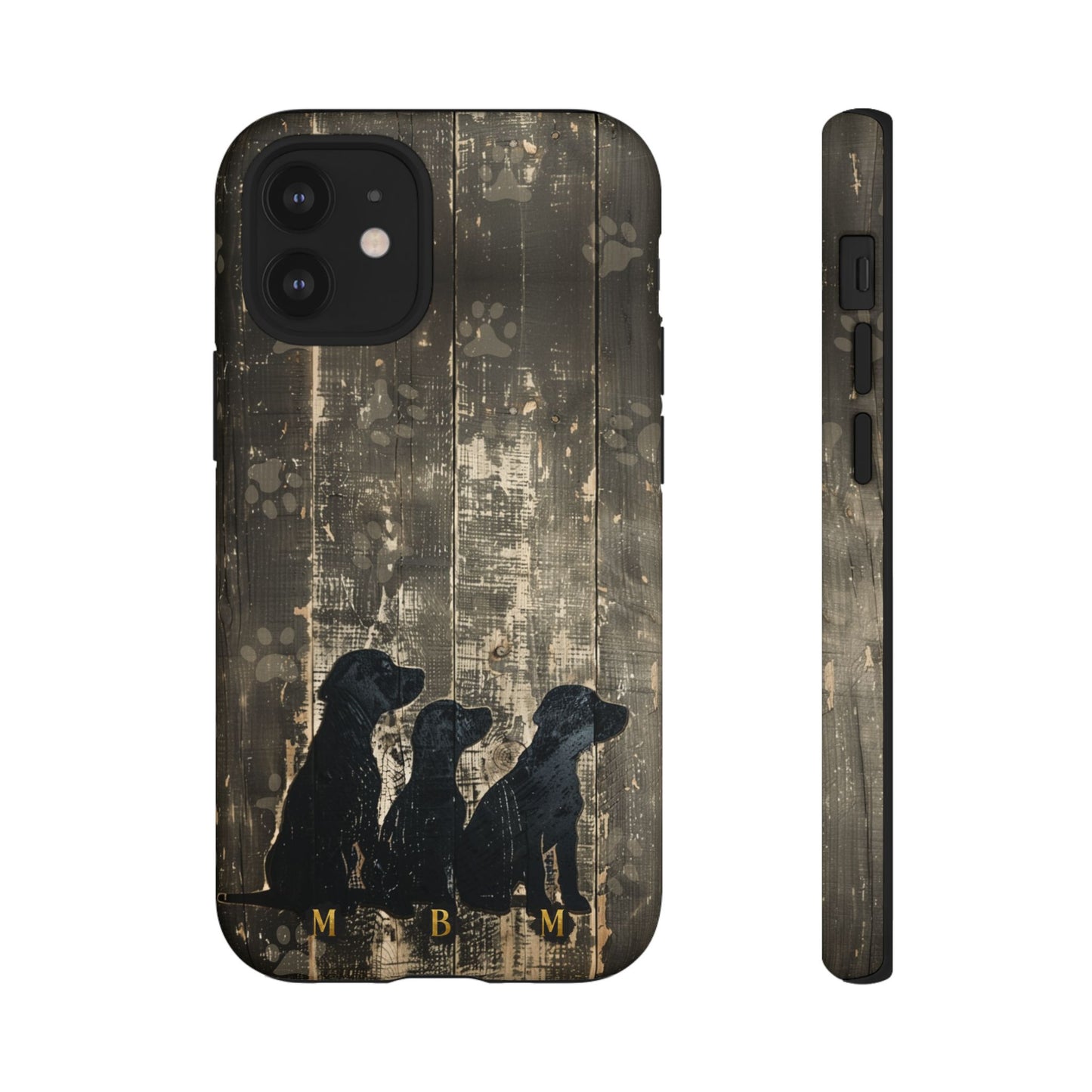 BarkWood iPhone Tough Case