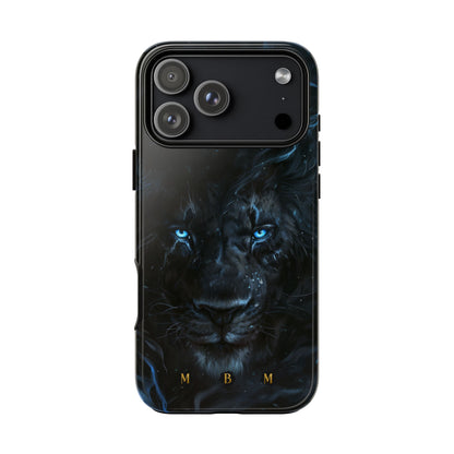 Black Lion iPhone Tough Case