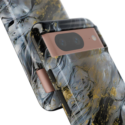 Tarnished Silver Google Pixel Tough Case