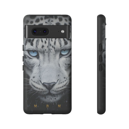 White Leopard Google Pixel Tough Case