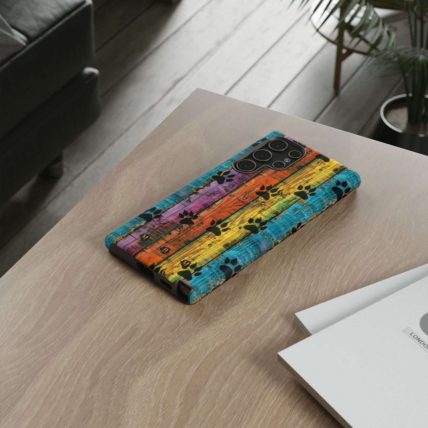 Rainbow Paws Samsung Galaxy S Tough Case