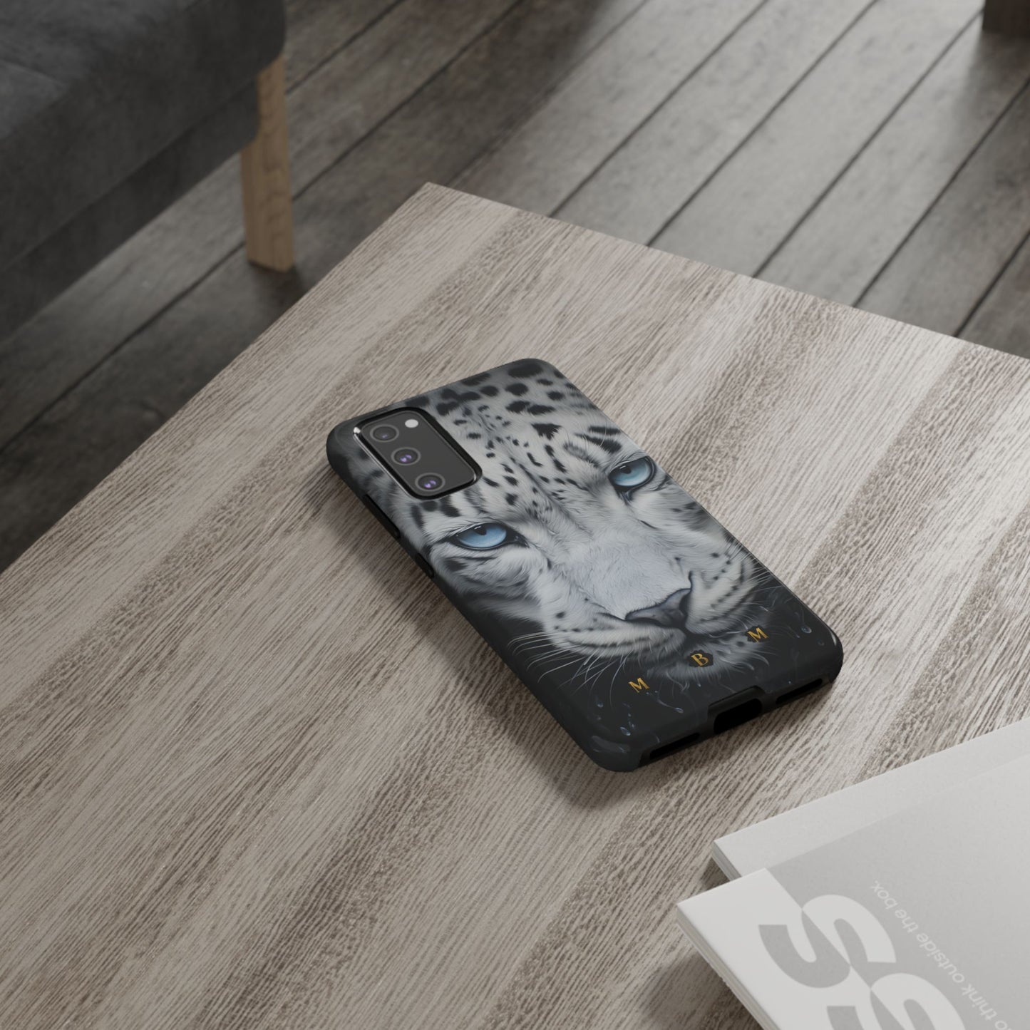 White Leopard Samsung Galaxy S Tough Case