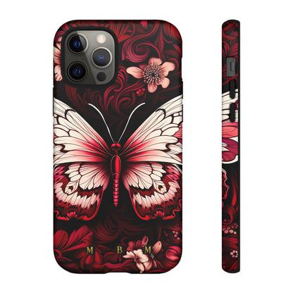 Vintage Butterfly iPhone Tough Case