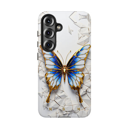 Sapphire Butterfly Samsung Galaxy S Tough Case