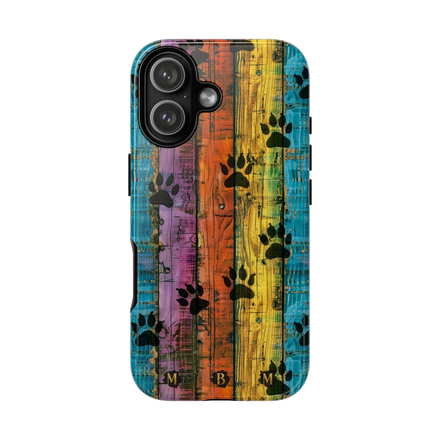 Rainbow Paws iPhone Case