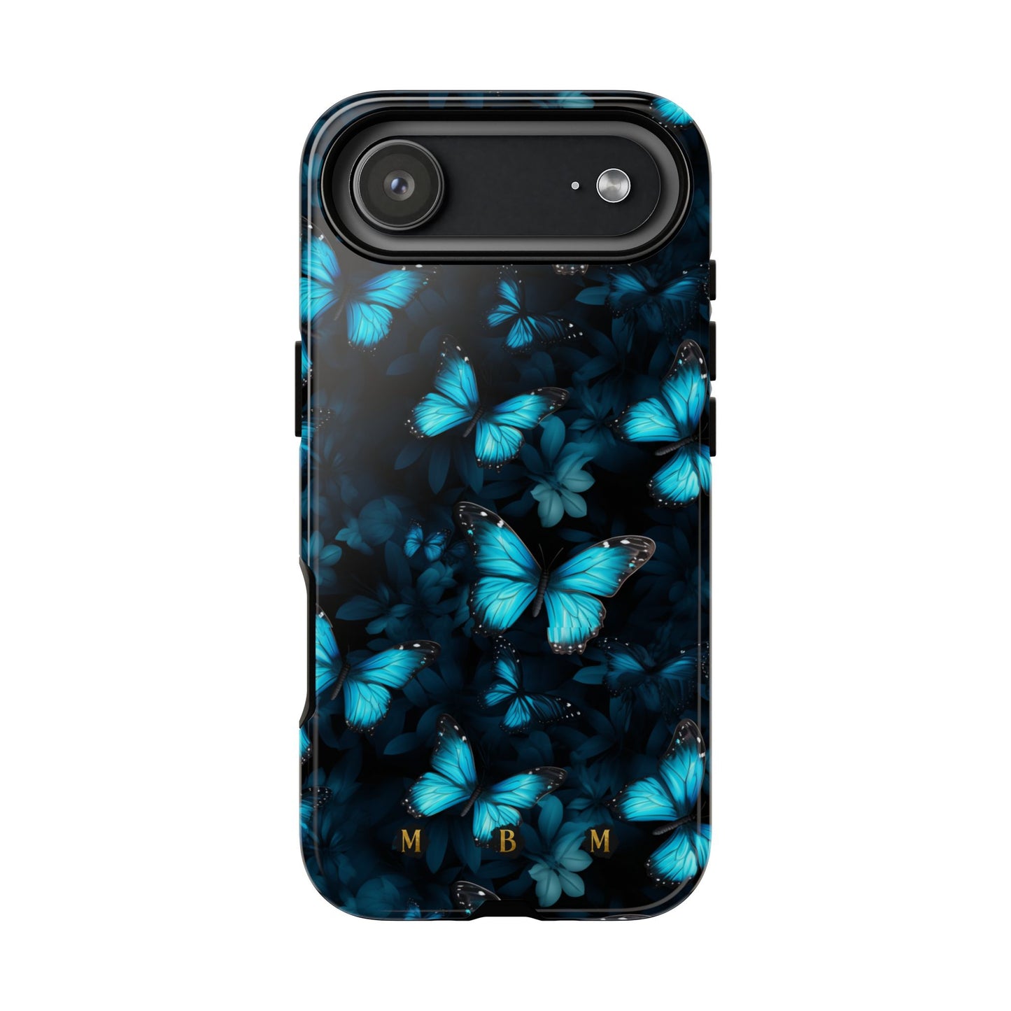 Blue Butterflies iPhone Tough Case
