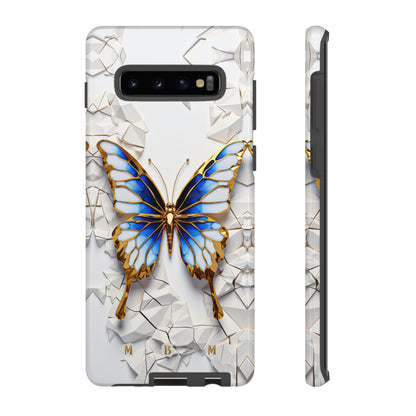 Sapphire Butterfly Samsung Galaxy S Tough Case