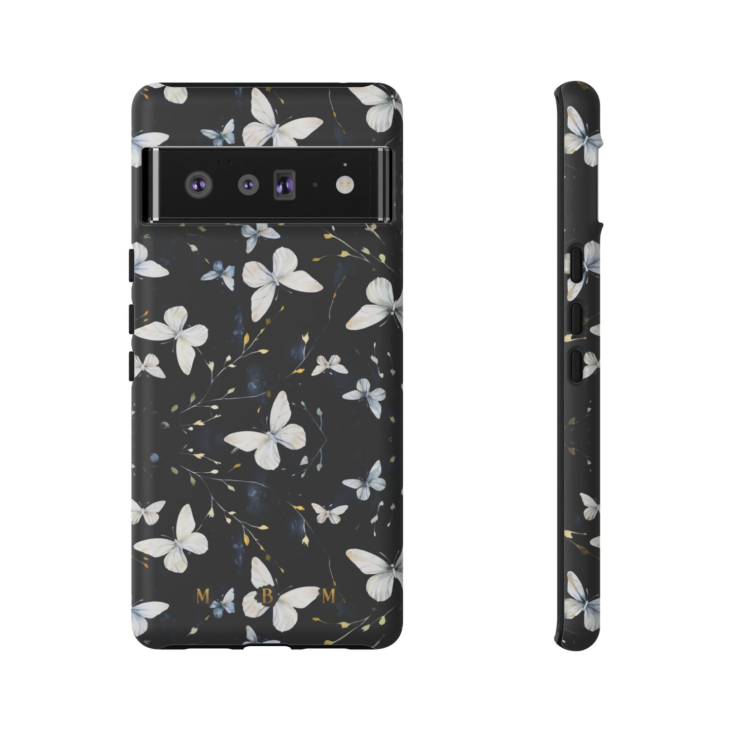 White Butterflies Google Pixel Tough Case