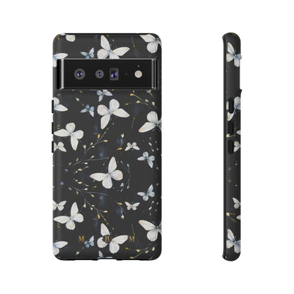 White Butterflies Google Pixel Tough Case