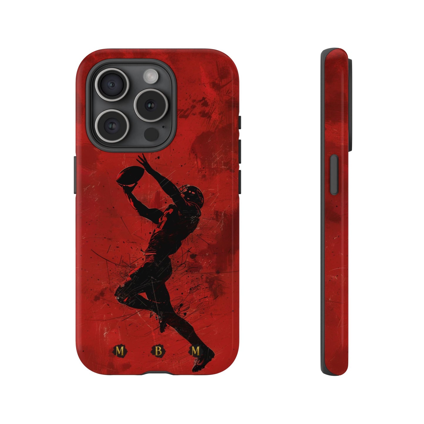 Red 1st & 10 iPhone Tough Case