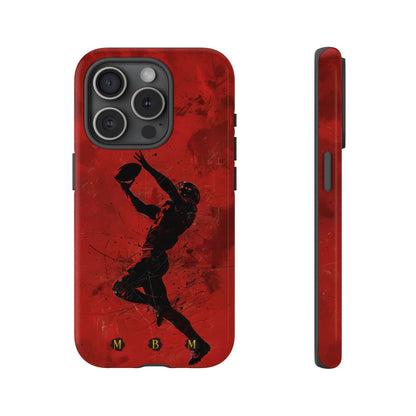 Red 1st & 10 iPhone Tough Case