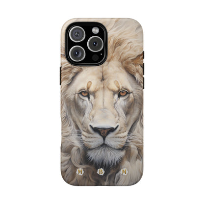 White Lion iPhone Tough Case