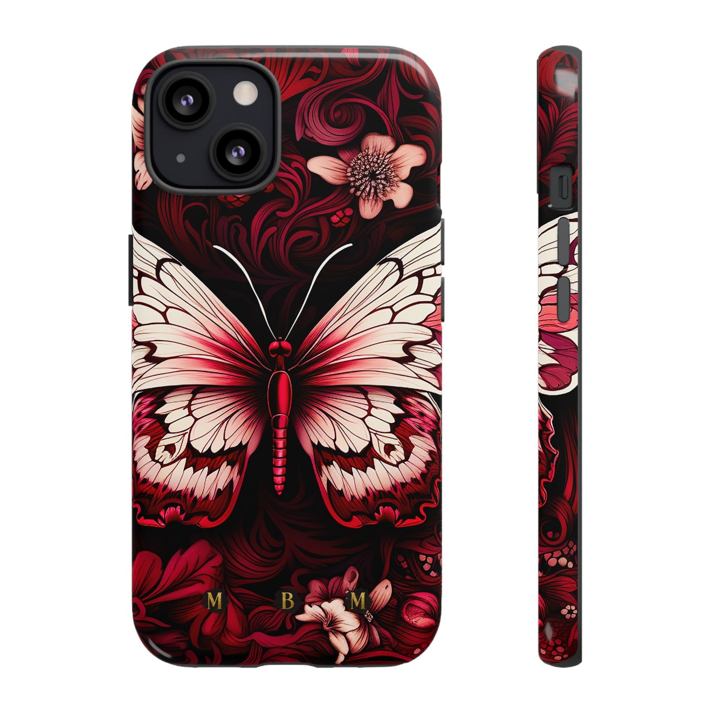 Vintage Butterfly iPhone Tough Case