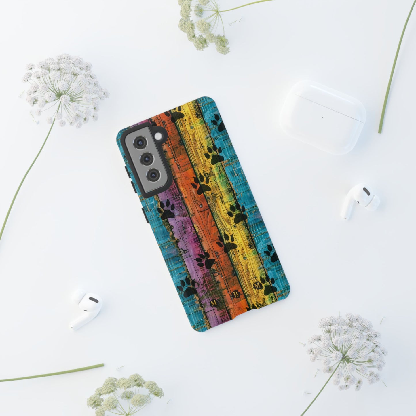Rainbow Paws Samsung Galaxy S Tough Case