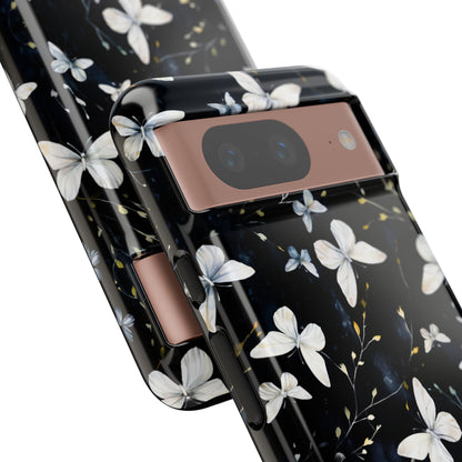 White Butterflies Google Pixel Tough Case