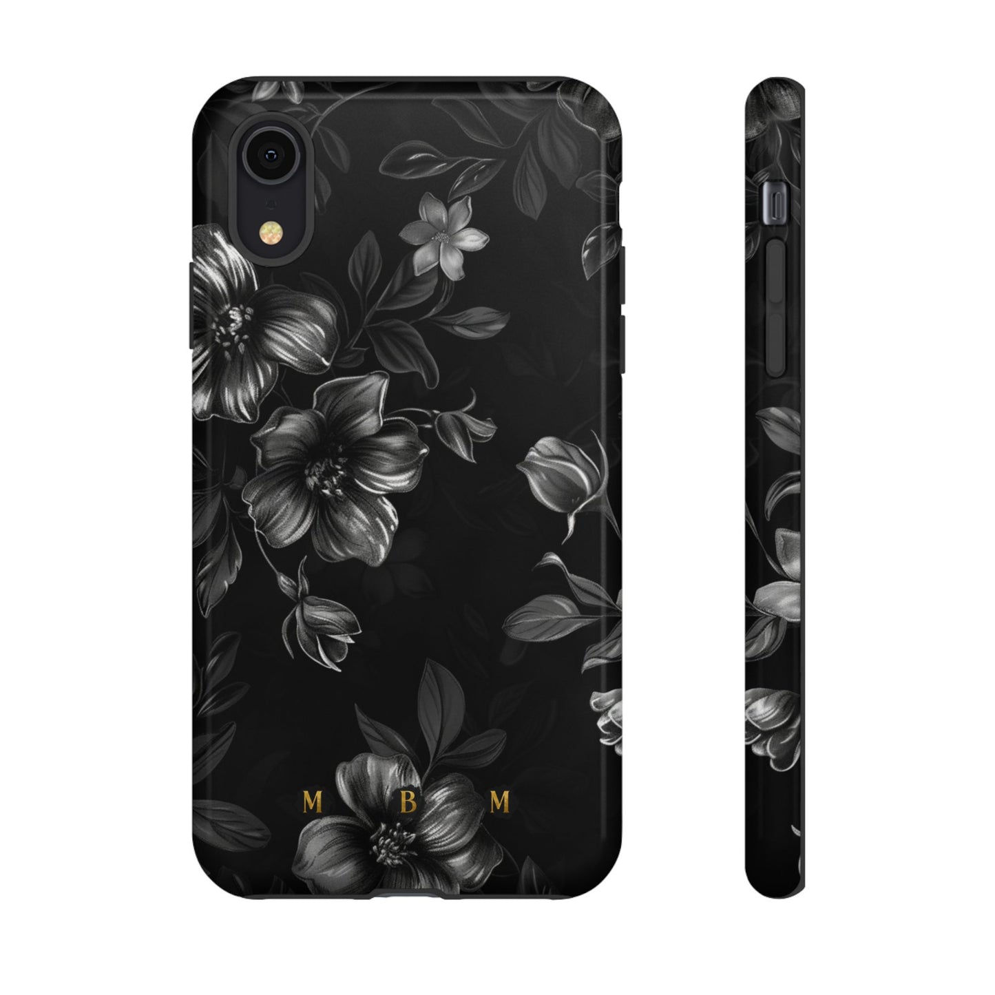 Midnight Flora iPhone Tough Case