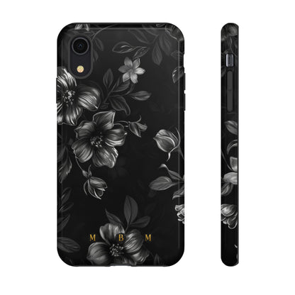 Midnight Flora iPhone Tough Case