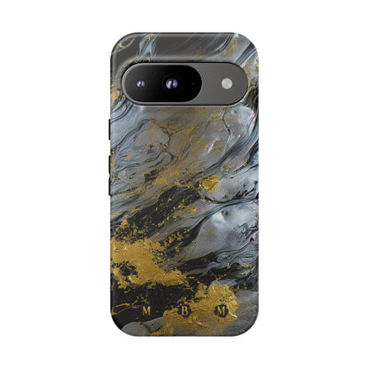 Tarnished Silver Google Pixel Tough Case