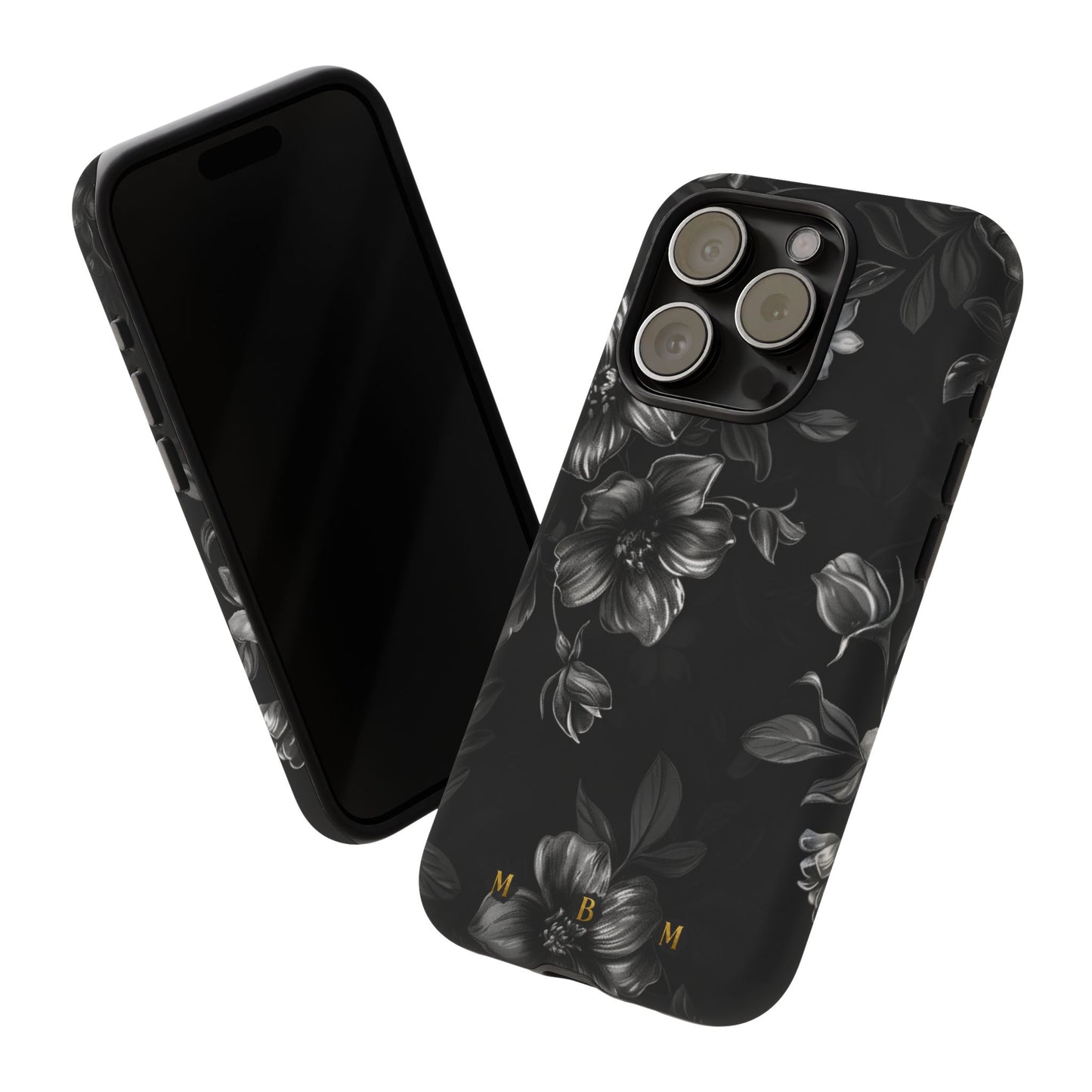 Midnight Flora iPhone Tough Case