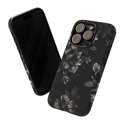 Midnight Flora iPhone Tough Case