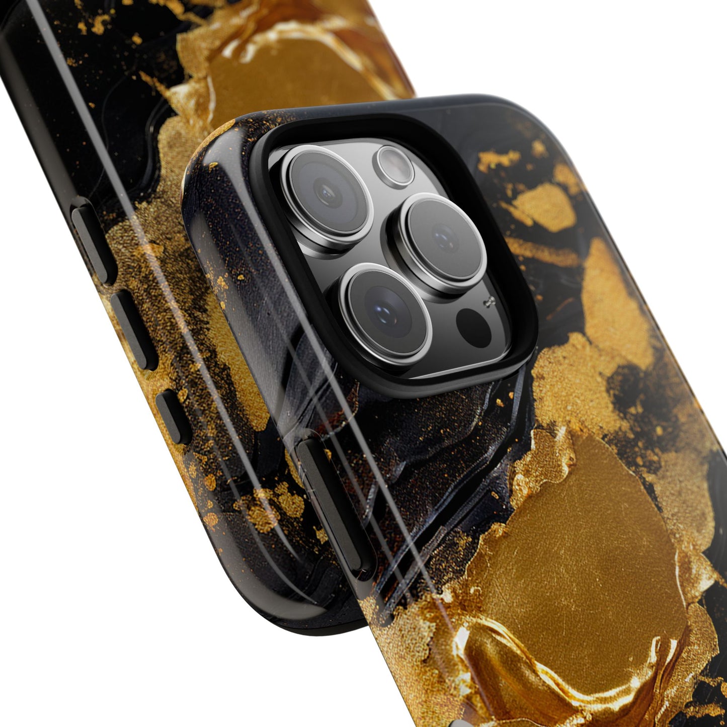 Black Gold iPhone Tough Case