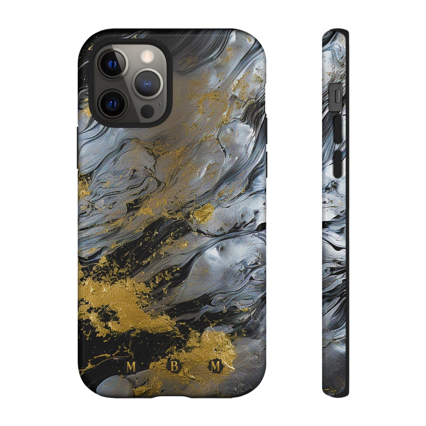 Tarnished Silver iPhone Tough Case