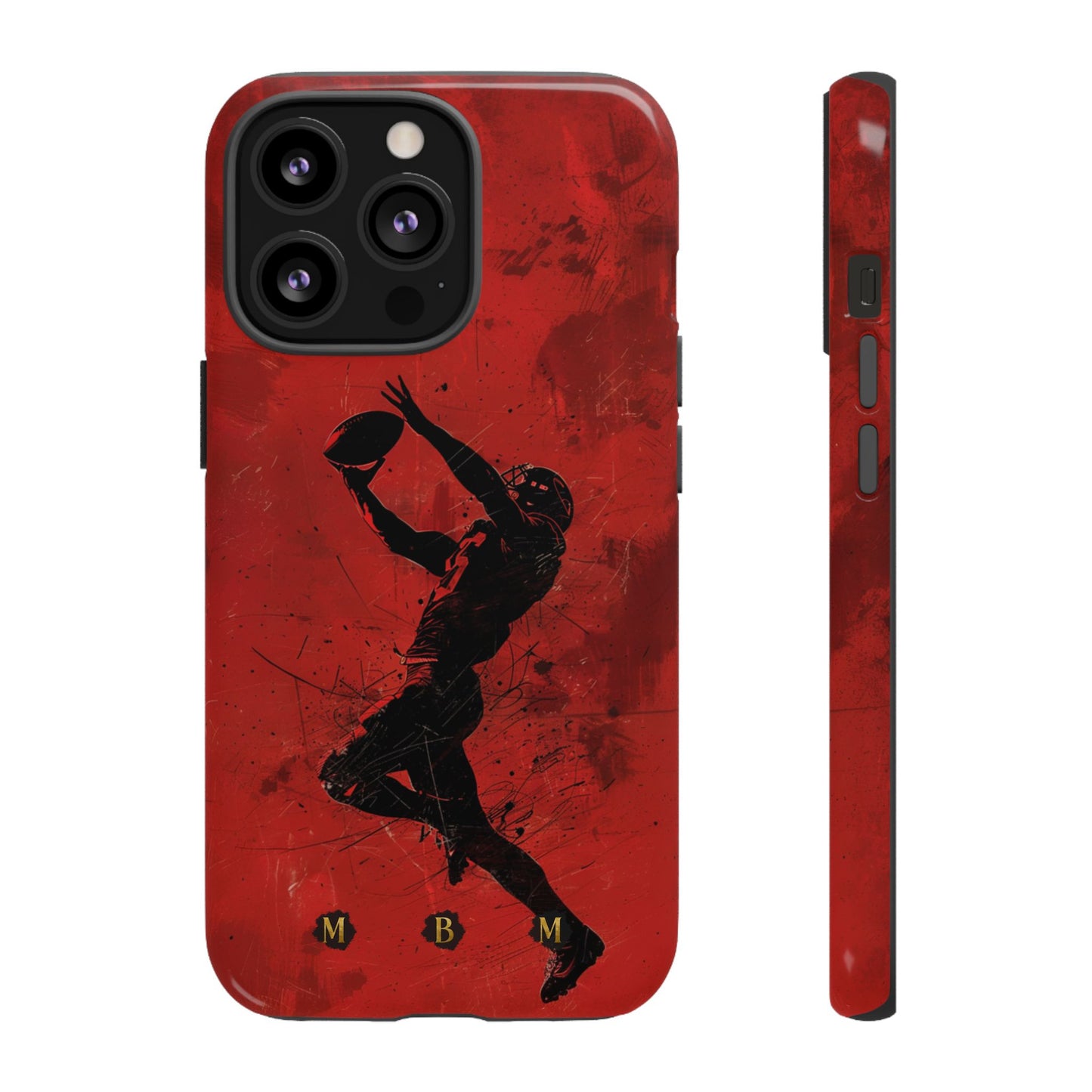 Red 1st & 10 iPhone Tough Case