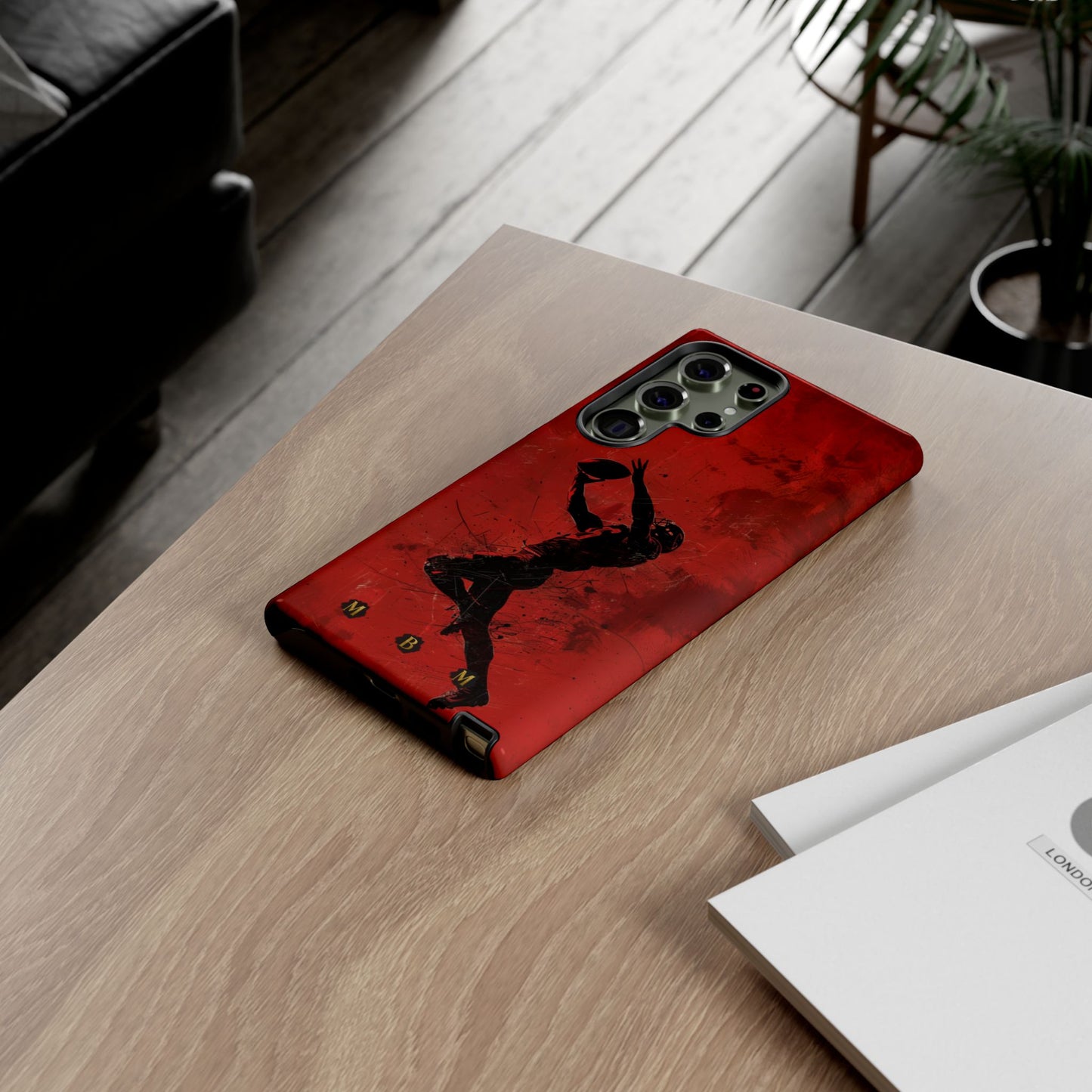 Red 1st & 10 Samsung Galaxy S Tough Case