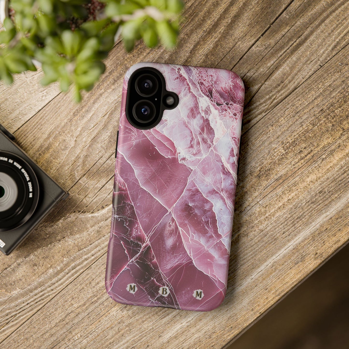 Pink Marble iPhone Tough Case