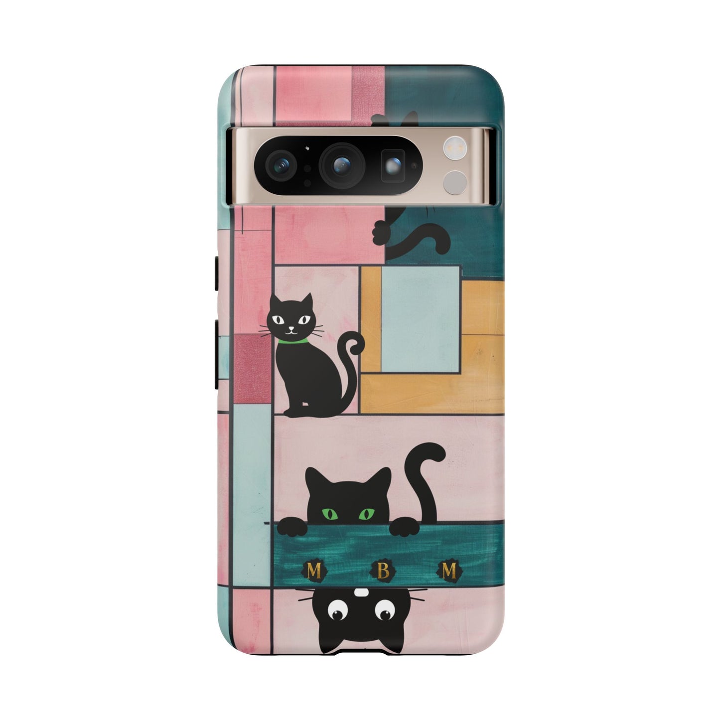 Block Cats Google Pixel Tough Case