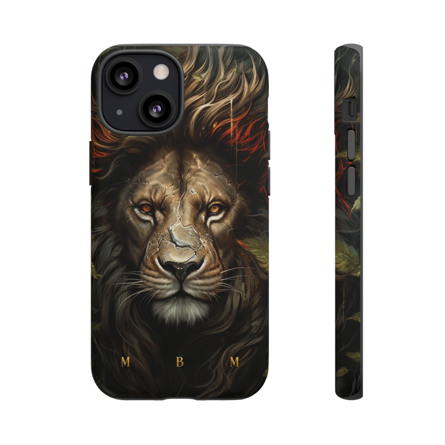 Dark Lion iPhone Tough Case