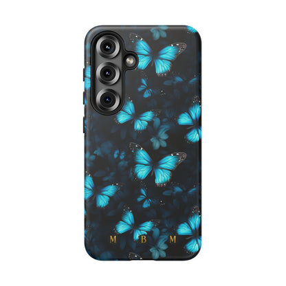 Blue Butterflies Samsung Galaxy S Tough Case
