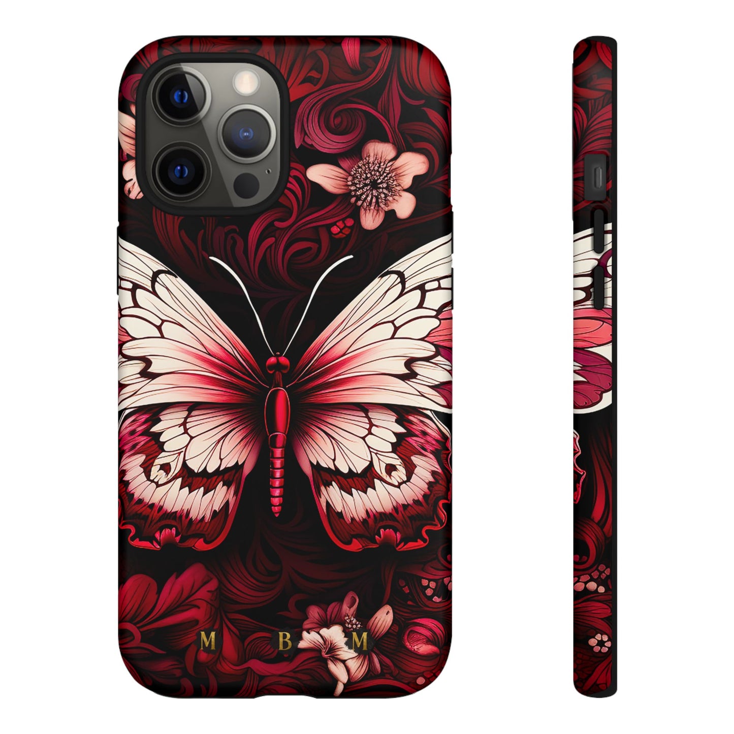 Vintage Butterfly iPhone Tough Case