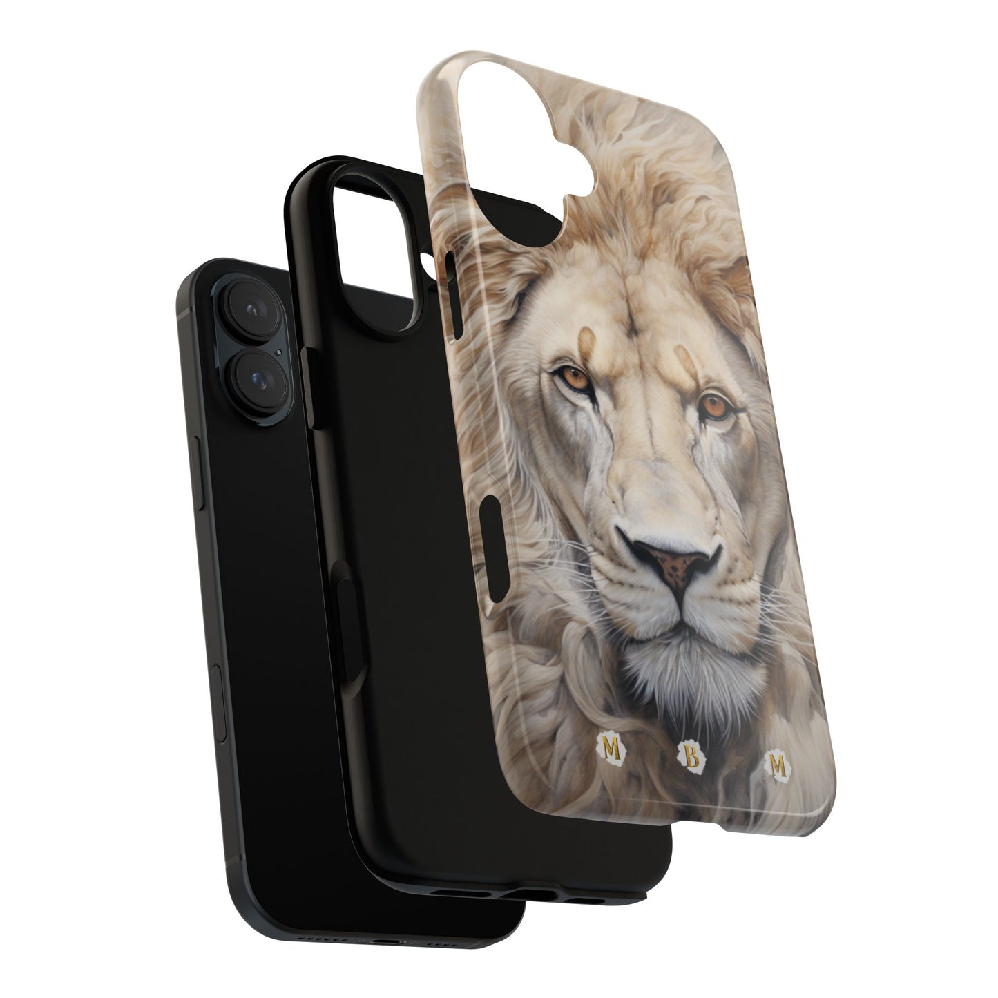 White Lion iPhone Tough Case