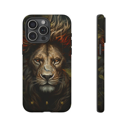 Dark Lion iPhone Tough Case