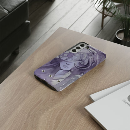Lonely Girl Samsung Galaxy S Series Tough Case