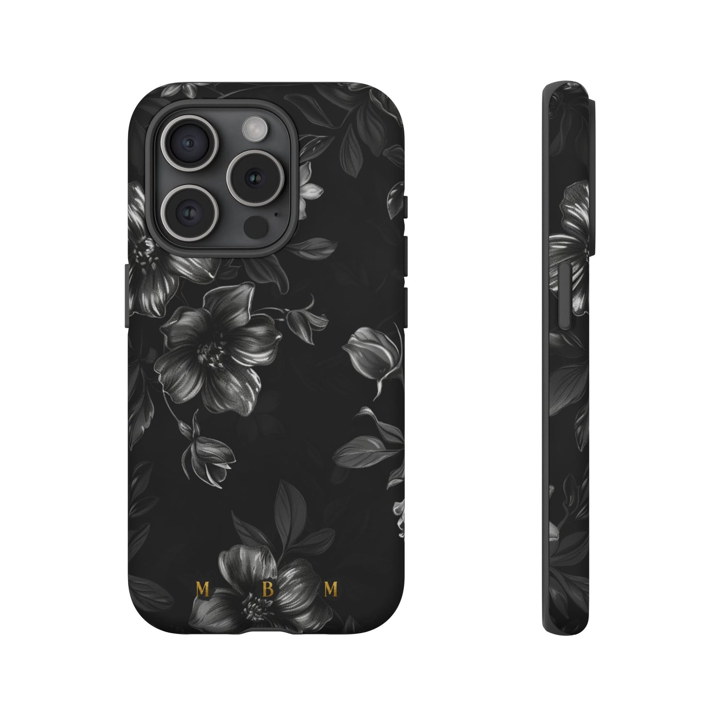 Midnight Flora iPhone Tough Case