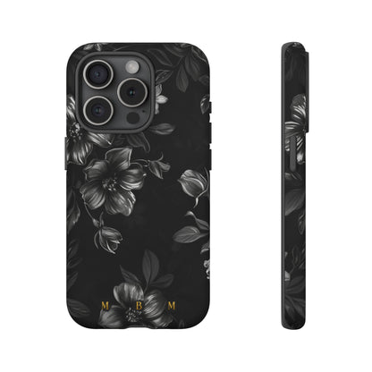Midnight Flora iPhone Tough Case