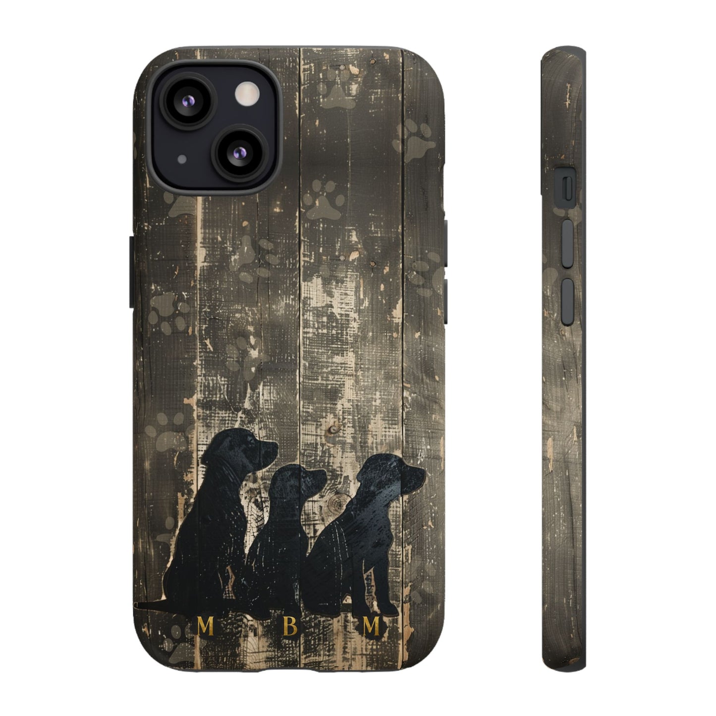 BarkWood iPhone Tough Case