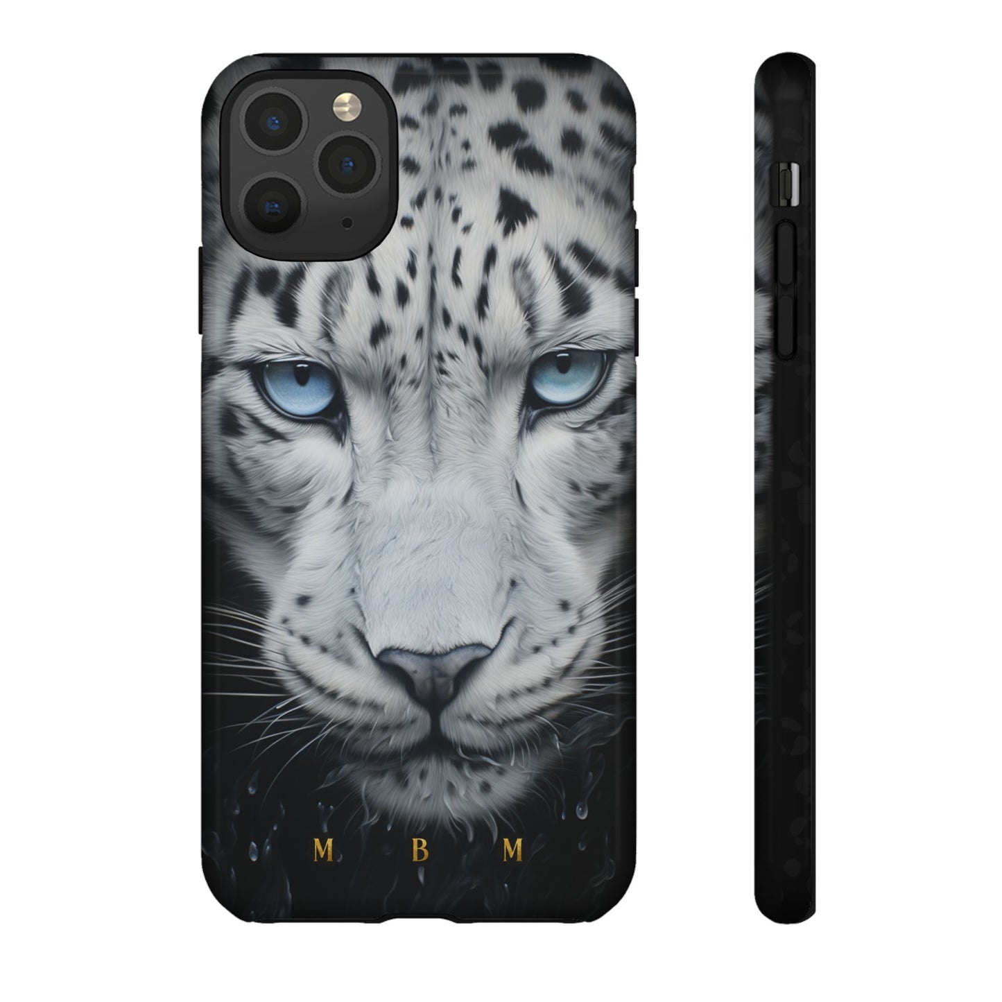 White Leopard iPhone Tough Case