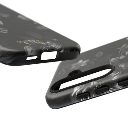 Midnight Flora Samsung Galaxy S Tough Case