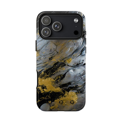 Tarnished Silver iPhone Tough Case