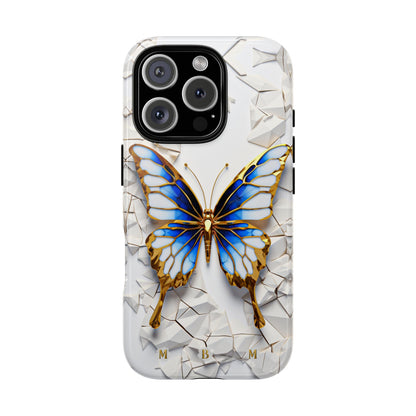 Sapphire Butterfly iPhone Tough Case