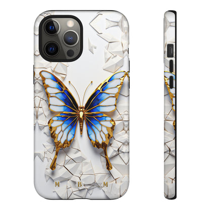 Sapphire Butterfly iPhone Tough Case