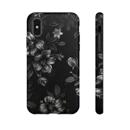 Midnight Flora iPhone Tough Case