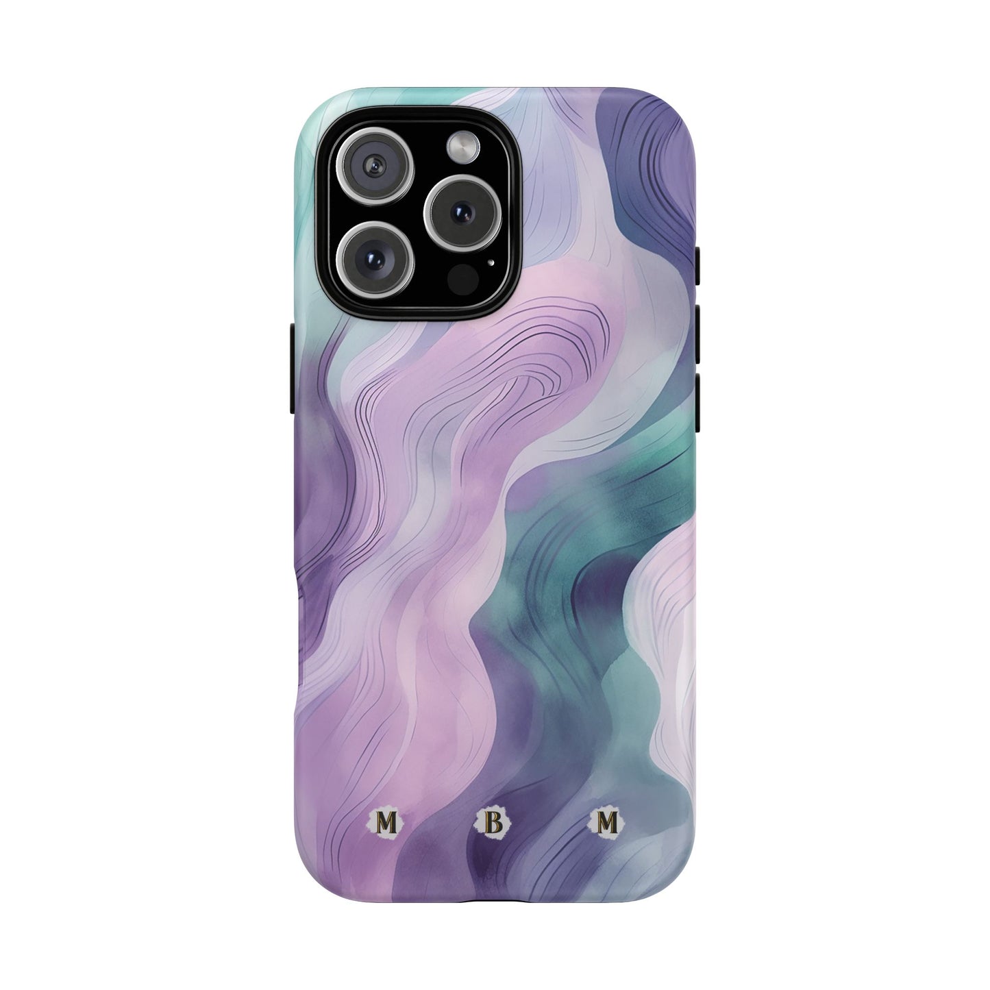 Pastel Wave iPhone Tough Case