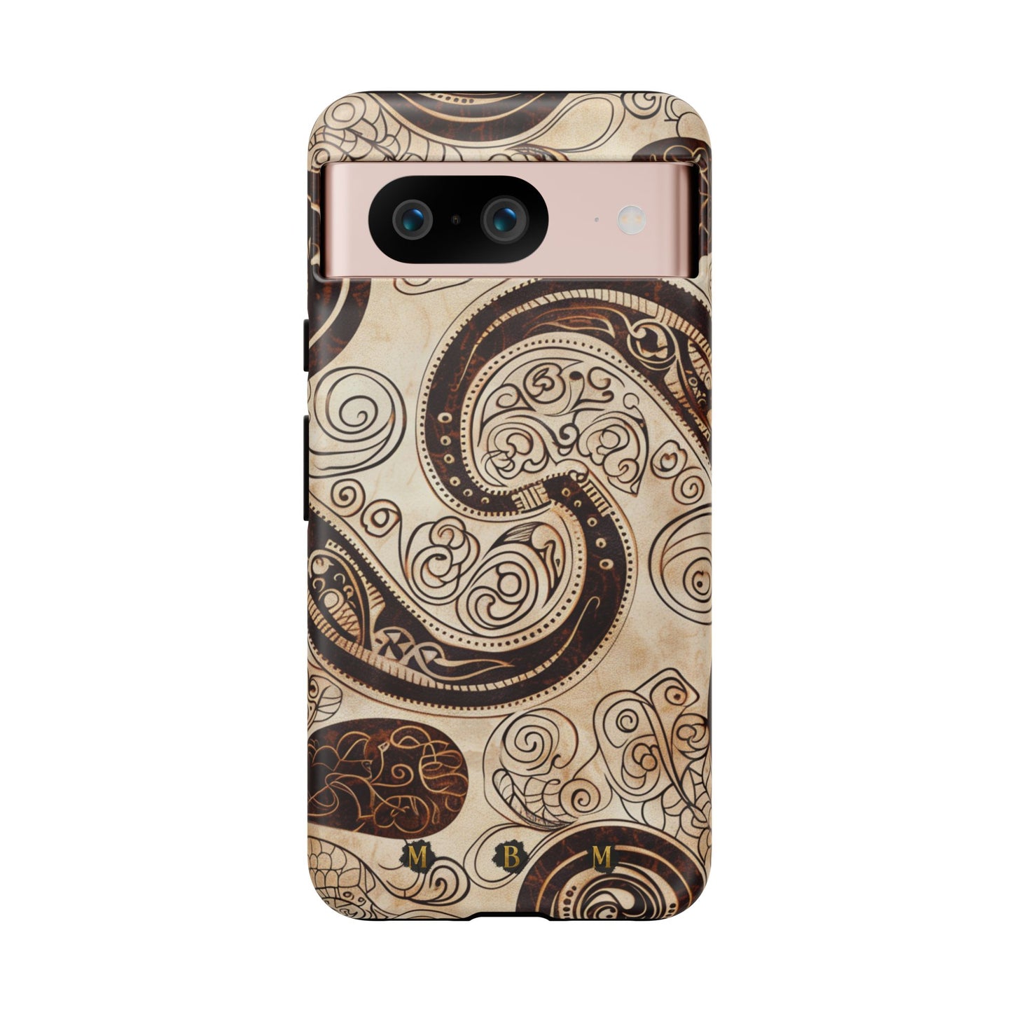 Sepia Scroll Google Pixel Tough Case