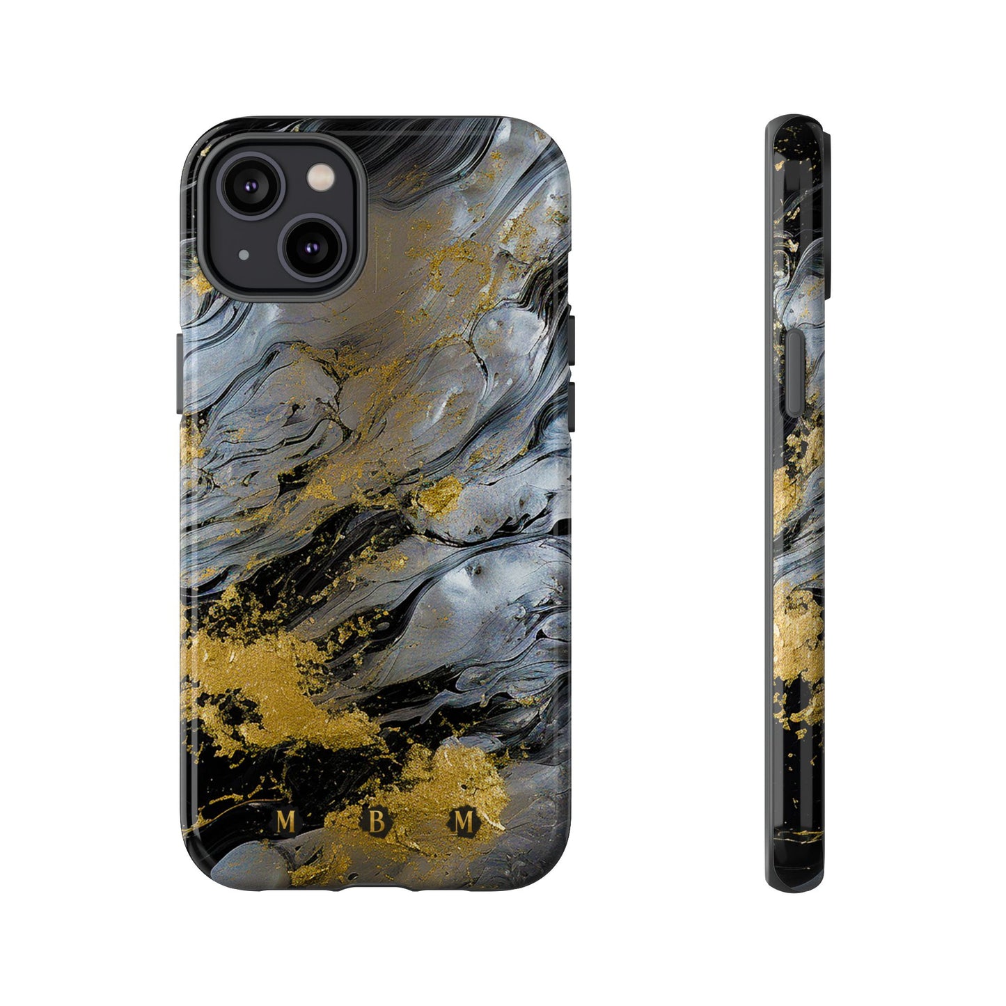 Tarnished Silver iPhone Tough Case