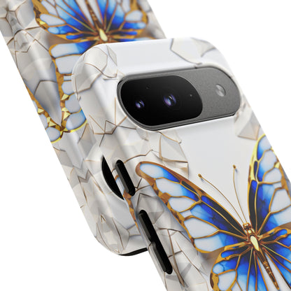 Sapphire Butterfly Google Pixel Tough Case