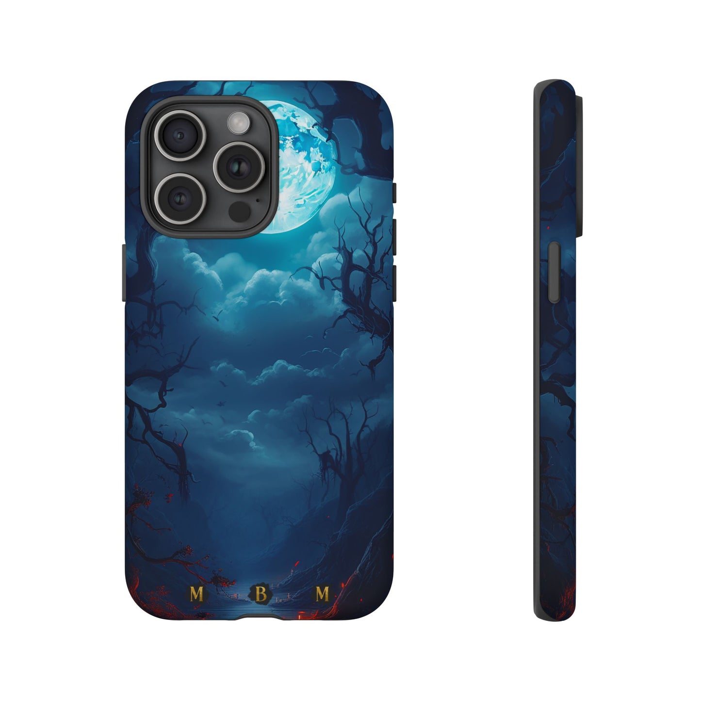 Blue Moon iPhone Tough Case